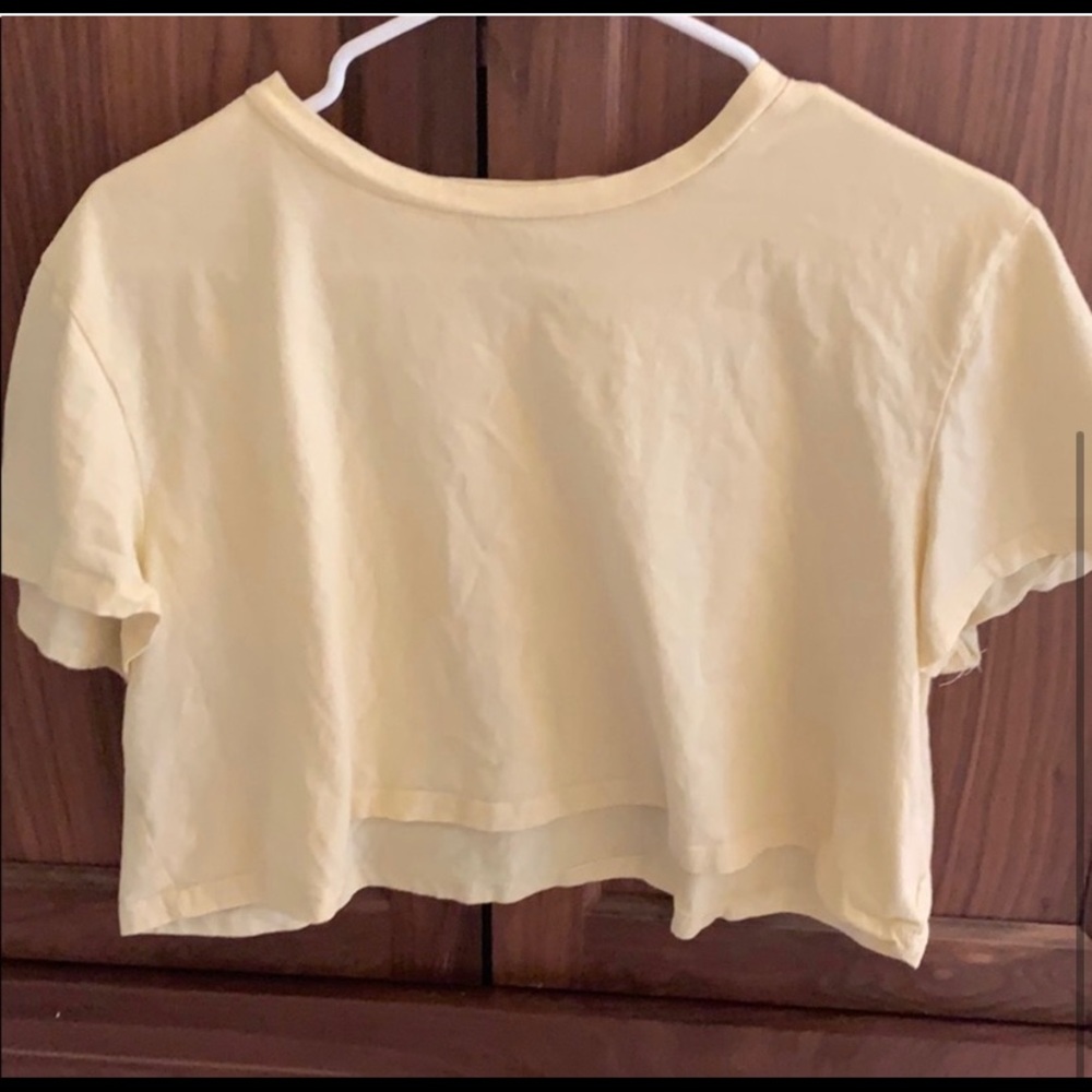 princess polly yellow tee